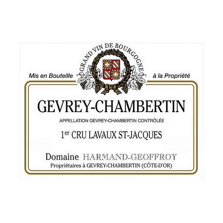 Gevrey-Chambertin 1er cru Lavaux Saint Jacques 2021