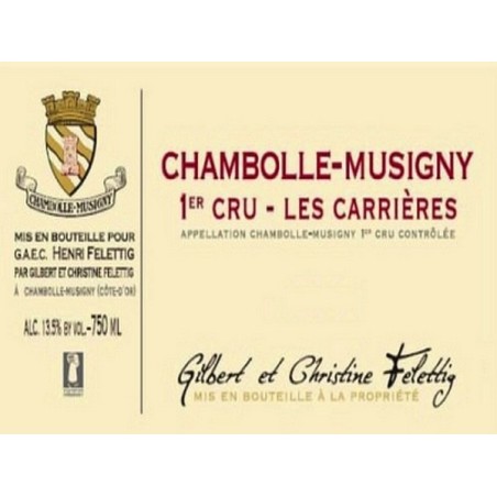 Chambolle-Musigny 1ercru Les Carrières 2022