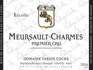 Meursault 1er cru Carmes 2022