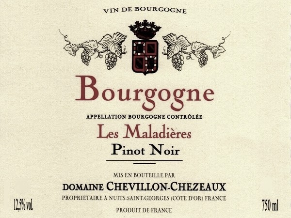 Bourgogne Pinot Noir Les Maladières 2023