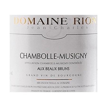 Chambolle-Musigny Aux Beaux Bruns 2020