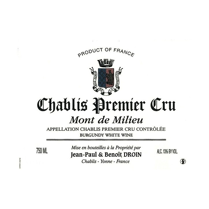 Chablis1er cru Mont de Milieu 2023