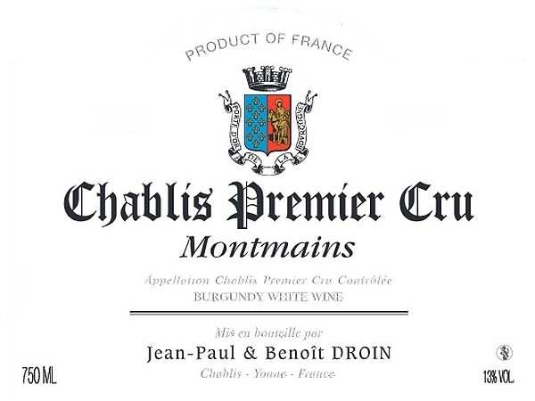 Chablis 1er cru Montmains 2023