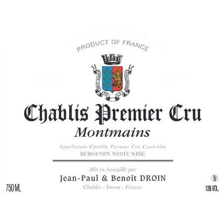 Chablis 1er cru Montmains 2023