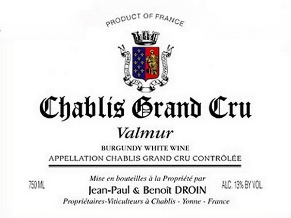 Chablis Grand Cru Valmur 2023