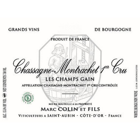 Chassagne-Montrachet 1er cru Les Champsgain 2023 COLIN Marc