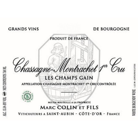 Chassagne-Montrachet 1er cru Les Champsgain 2023 COLIN Marc