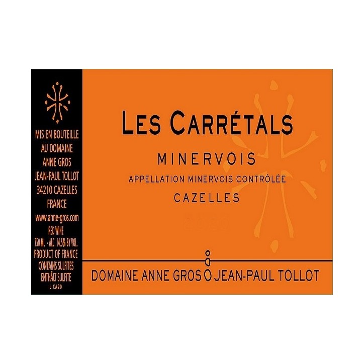Minervois Les Carrétals 2023 GROS Anne & TOLLOT Jean-Paul