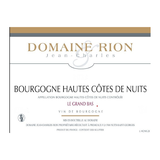 Magnum  Hautes Côtes de Nuits Le Grand Bas 2022 RION