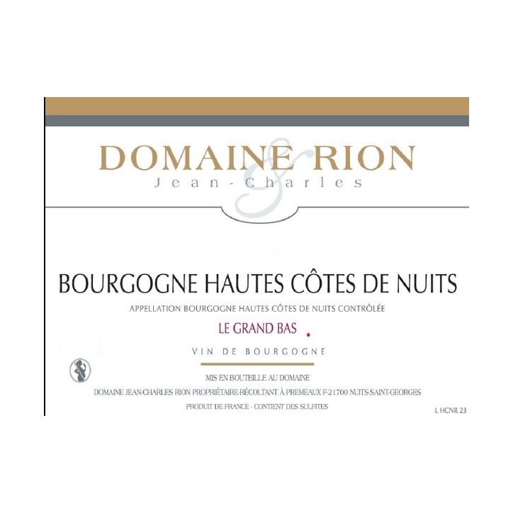 Magnum  Hautes Côtes de Nuits Le Grand Bas 2022 RION