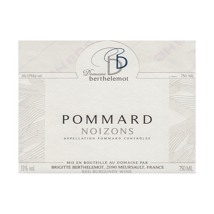 Pommard Noizons 2022 BERTHELEMOT Domaine