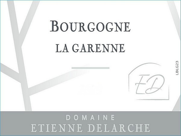 Bourgogne Rouge La Garenne 2023 DELARCHE Etienne