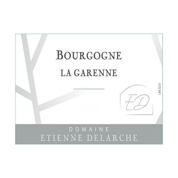 Bourgogne Rouge La Garenne 2023 DELARCHE Etienne