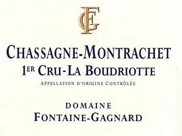 Chassagne-Montrachet 1er cru La Boudriotte 2023 FONTAINE GAGNARD