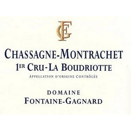Chassagne-Montrachet 1er cru La Boudriotte 2023 FONTAINE GAGNARD