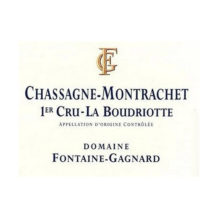 Chassagne-Montrachet 1er cru La Boudriotte 2023 FONTAINE GAGNARD