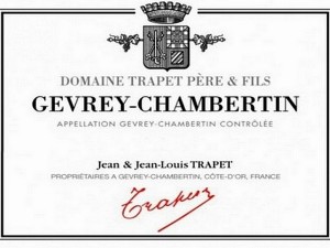 Gevrey-Chambertin Ostrea 2015 TRAPET Jean & Jean-Louis