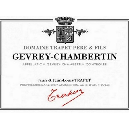 Gevrey-Chambertin Ostrea 2015 TRAPET Jean & Jean-Louis