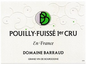 Pouilly-Fuissé 1er cru En France 2023 BARAUD