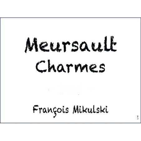 Meursault 1er cru Charmes 2023 MIKULSKI François