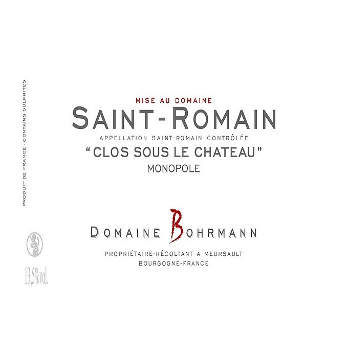 Magnum Saint-Romain Clos Sous le Château 2022 BOHRMANN