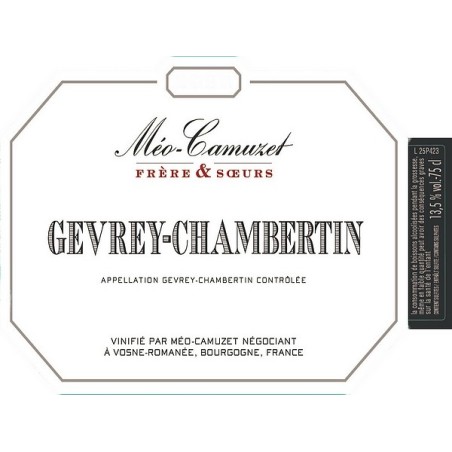 Gevrey-Chambertin 2023 MEO-CAMUZET