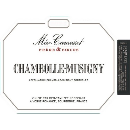Chambolle-Musigny 2023 MEO-CAMUZET