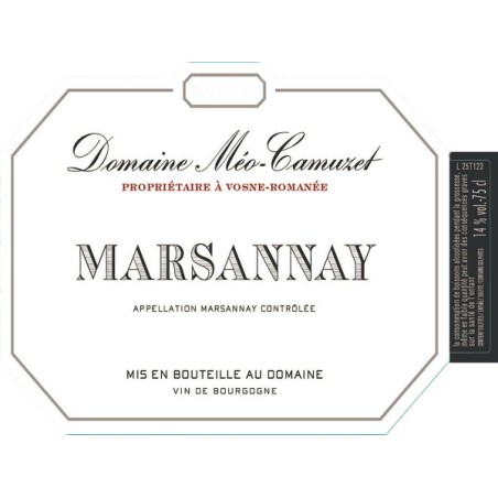 Marsannay 2023 MEO-CAMUZET
