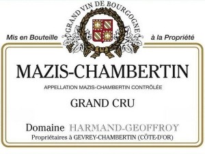 Mazis-Chambertin 2019 HARMAND-GEOFFROY