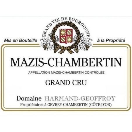 Mazis-Chambertin 2019 HARMAND-GEOFFROY