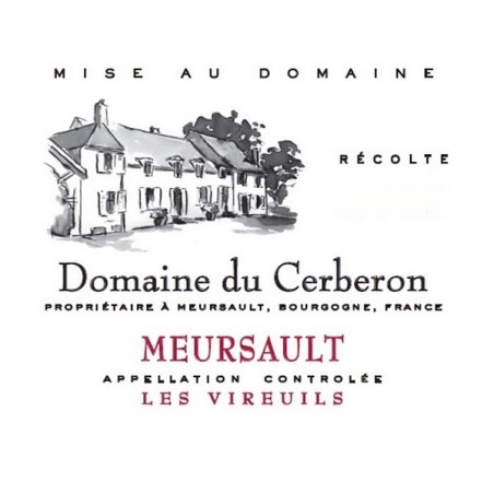 Meursault Les Vireuils 2023 CERBERON Domaine