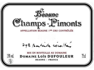 Beaune 1er cru Champs Pimonts 2022