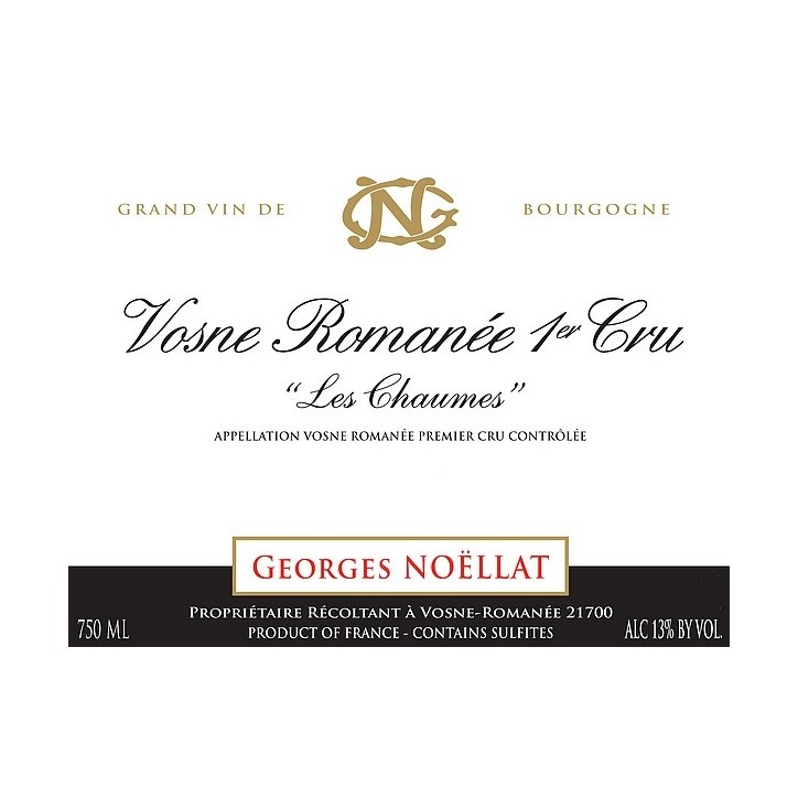 Vosne-Romanée 1er cru Les Chaumes 2023  NOELLAT Georges