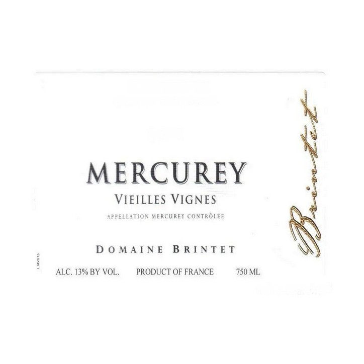 Mercurey Vieilles Vignes Rouge 2023 BRINTET