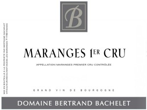 Maranges 1er cru La Fussière 2023 BACHELET Bertrand