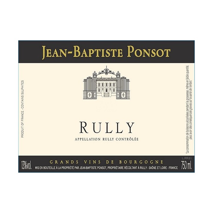Rully rouge 2023 PONSOT Jean-Baptiste