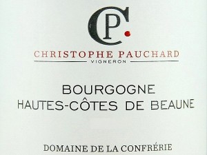 Bourgogne Hautes Côtes de Beaune 2022 LA CONFRERIE Domaine (Carton de 6 bouteilles)