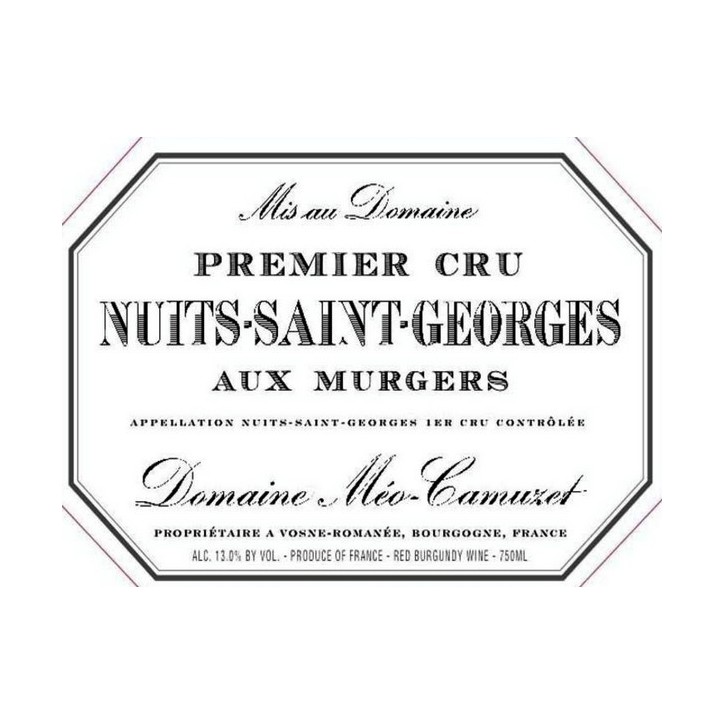 Nuits-Saint-Georges 1er cru "Aux Murgers" 2023 MEO-CAMUZET