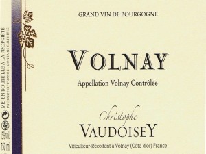 Volnay Vieilles Vignes 2022 VAUDOISEY Christophe