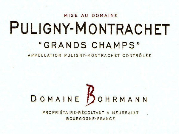 Magnum Puligny-Montrachet Grands Champs 2019 BOHRMANN