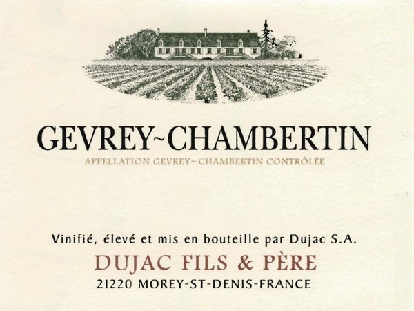 Gevrey-Chambertin 2023 DUJAC Fils & Père
