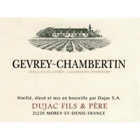 Gevrey-Chambertin 2023 DUJAC Fils & Père