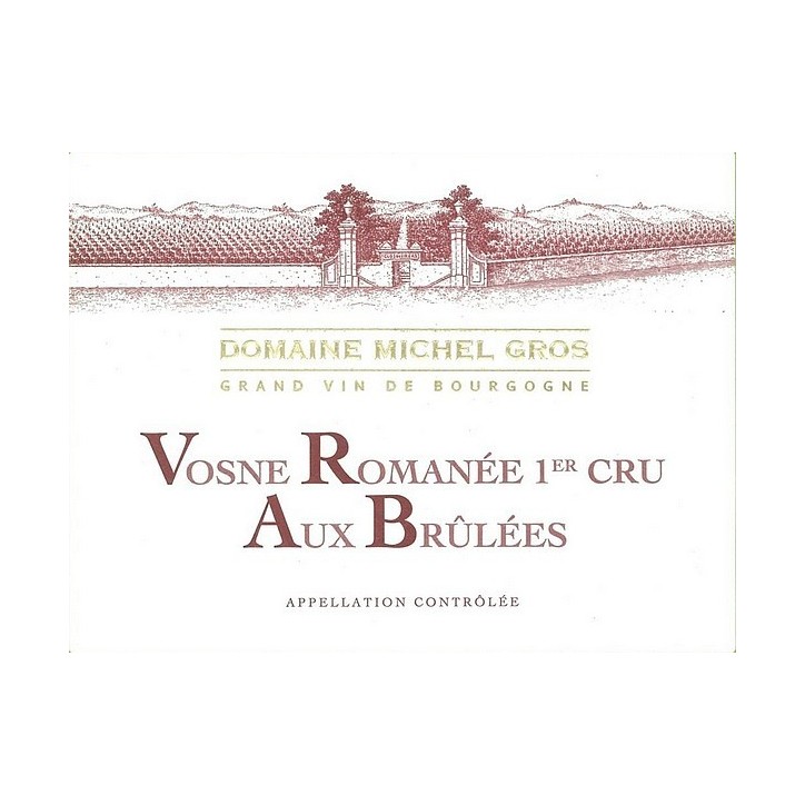 Vosne-Romanée 1er cru Aux Brulées 2023 GROS Michel