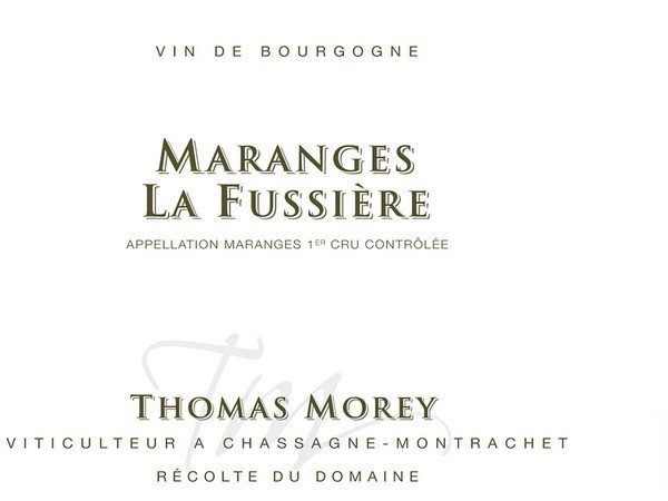 Maranges 1er cru La Fussière 2023 MOREY Thomas