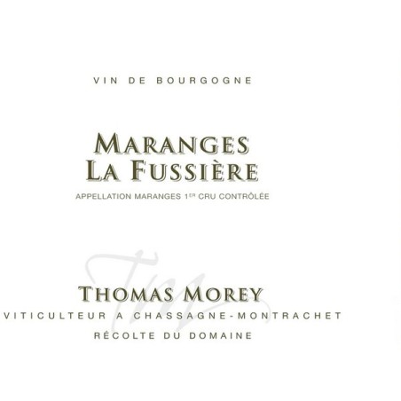 Maranges 1er cru La Fussière 2023 MOREY Thomas