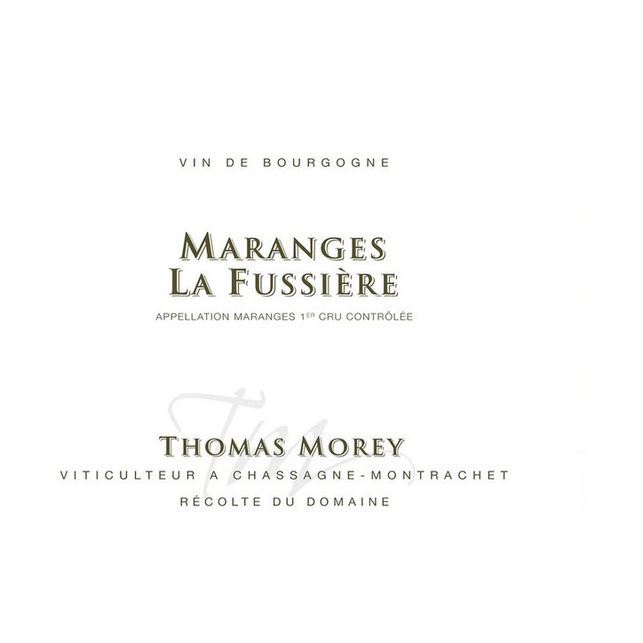 Maranges 1er cru La Fussière 2023 MOREY Thomas