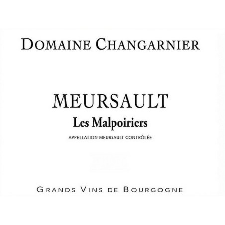 Meursault Les Malpoiriers 2024 CHANGARNIER