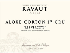 Aloxe-Corton 1er cru Les Vercots 2022 RAVAUT Pierre