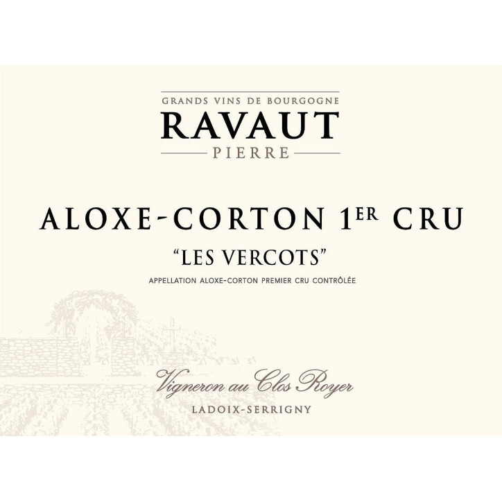 Aloxe-Corton 1er cru Les Vercots 2022 RAVAUT Pierre