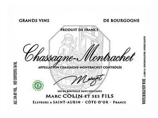 Chassagne-Montrachet blanc 2024 COLIN Marc